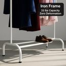 Freestanding Garment Rack for Home and Dormitory Storage by LJGDeals