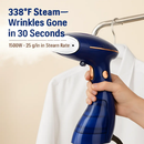 2-in-1 Foldable Garment Steamer for Flat & Hanging Ironing by LJGDeals
