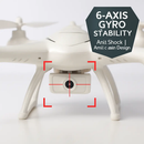 4.5 Ch 6 Axis Gyro 6 Motor 2.4Ghz RC WIFI FPV Quadcopter with HD Camera by LJGDeals