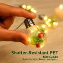 Christmas Snow Globe String Light with 10 LED Bulbs by LJGDeals