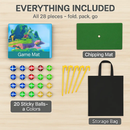 Casual Golf Game Set with Mat Balls and Storage Bag by LJGDeals