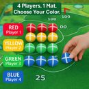 Golf Game Set: Indoor/Outdoor Chipping Mat & Sticky Balls by LJGDeals