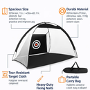 Golf Net for Indoor/Outdoor Practice - Hitting Nets by LJGDeals