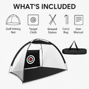 Golf Net for Indoor/Outdoor Practice - Hitting Nets by LJGDeals