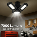 Deformable LED Garage Light with Adjustable Heads by LJGDeals