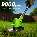 Cordless Grass Trimmer with Saw & Multi-Blade Kit by LJGDeals