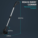 Electric Cordless Grass Trimmer for Lawn and Garden by LJGDeals