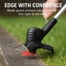 Electric Cordless Grass Trimmer for Lawn and Garden by LJGDeals