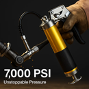 Grease Gun Kit with Lock Coupler and Flexible Hose by LJGDeals