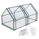 Portable Mini Greenhouse With Roll-Up Zipper Doors by LJGDeals