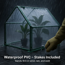 Portable Mini Greenhouse With Roll-Up Zipper Doors by LJGDeals