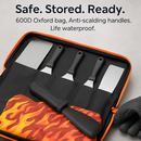 Griddle Accessories Kit with Spatulas & Press by LJGDeals
