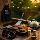 Griddle Accessories Kit with Spatulas & Press by LJGDeals