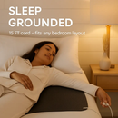 Grounding Mat for Bed with 15ft Cord – Sleep & Pain Relief by LJGDeals