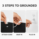 Grounding Mat for Bed with 15ft Cord – Sleep & Pain Relief by LJGDeals