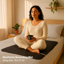 Grounding Mat for Bed with 15ft Cord – Sleep & Pain Relief by LJGDeals