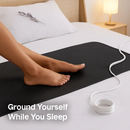 Grounding Mat for Bed with 15ft Cord – Sleep & Pain Relief by LJGDeals