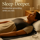 Grounding Mat for Bed with 15ft Cord – Sleep & Pain Relief by LJGDeals
