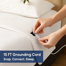 Grounding Sheet Queen Size Cotton Blend Organic by LJGDeals