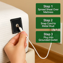 Grounding Sheet Queen Size Cotton Blend Organic by LJGDeals