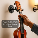 Wall Mount Guitar Hanger Padded Steel Guitar Bracket Holder Hook Rack For Electric Acoustic Bass Guitars by LJGDeals
