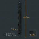 Paracord Sling with Dual-Point 360° Swivel Rotating Latches by LJGDeals