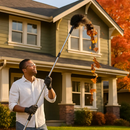Gutter Cleaning Brush with Telescoping Handle – 10.5ft Reach by LJGDeals