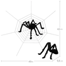 Giant Halloween Spider Decoration Outdoor by LJGDeals