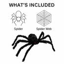 Giant Halloween Spider Decoration Outdoor by LJGDeals