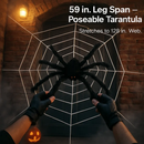 Giant Halloween Spider Decoration with Web by LJGDeals