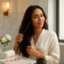 Cordless Hair Straightener Brush with Negative Ions by LJGDeals