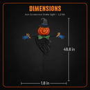 Scarecrow Shape Halloween Decoration Light for Garden by LJGDeals