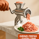 Manual Meat Grinder - Hand Operated Mincer for Home Use by LJGDeals