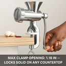 Manual Meat Grinder - Hand Operated Mincer for Home Use by LJGDeals