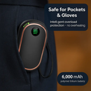 Rechargeable Hand Warmer with 3 Heat Settings & Display