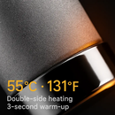 Split-Magnetic Hand Warmer & Portable Power Bank by LJGDeals