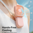 Folding Mini Fan - 5-in-1 Hands-free Neck & Desk Fan by LJGDeals