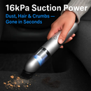 Cordless Handheld Car Vacuum Cleaner with LED Light by LJGDeals