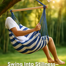 Hammock Hanging Chair Canvas Porch Patio Swing Seat by LJGDeals