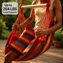 Hammock Hanging Chair Canvas Porch Patio Swing Seat by LJGDeals