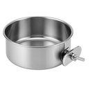 Dog Bowl with Clamp Holder for Cages and Enclosures by LJGDeals