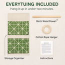 Wall-Mounted Storage Bag for Door and Closet Organizer by LJGDeals