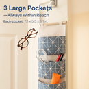 Wall-Mounted Storage Bag for Door and Closet Organizer by LJGDeals