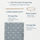 Wall-Mounted Storage Bag for Door and Closet Organizer by LJGDeals