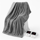 Queen Size Fleece Heated Blanket with Dual Controls by LJGDeals