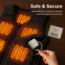 Heat Jacket Vest for Winter Outdoor Wear by LJGDeals