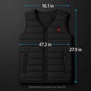 Heat Jacket Vest for Winter Outdoor Wear by LJGDeals