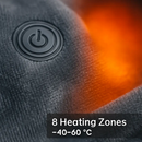 USB Heated Blanket Shawl Wrap with Zipper by LJGDeals