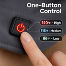 Electric Heated Throw Full Body Heated Shawl Indoor Outdoor Heated Blanket with 3 Heating Levels 2Hrs Auto Off Machine Washable Waterproof 53.5x37.8in by LJGDeals