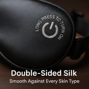 Cordless Silk Eye Mask for Dry Eyes - Comfortable Warmt by LJGDeals